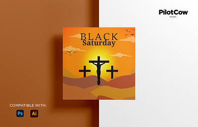 Black Saturday Poster adobe photoshop art blackfriday branding creativeart design dribbble graphic design graphicdesigner holiday holyweek poster