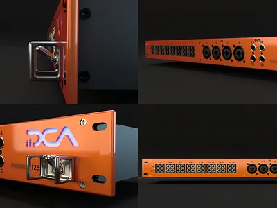 DCA Rack version 0.5 3D render 3d cinema4d design effect ui