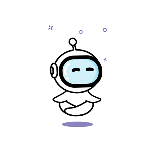 Meditation - Progress animation animated animation app astronaut design gif illustration loader loading logo meditation space wait