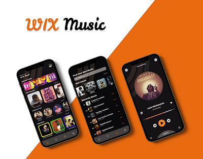 UI Music Application for Mobile application figma mobile app musicapp ui uiux