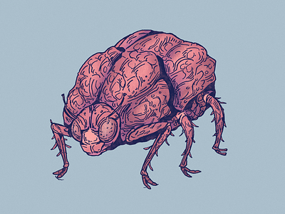 Inktober day 29: Massive art beetle cartoon character character design design drawing illustration inktober insect