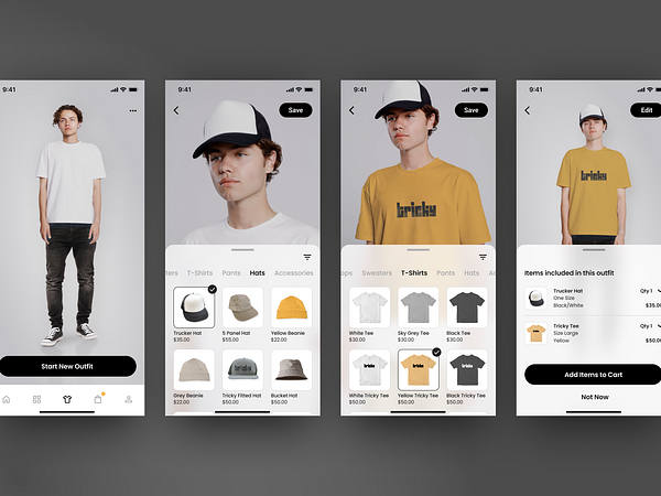 Digital Persona/AI Ecommerce Concept by Gabe Becker for Ramotion on ...