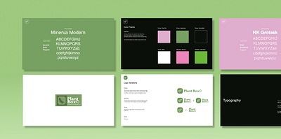 Plant Box ~ Brand Kit