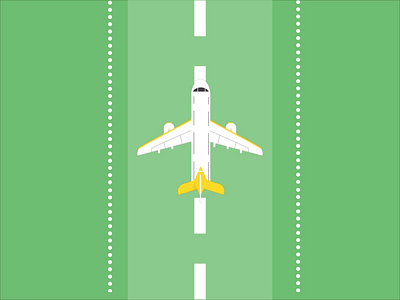 Plane take off animation graphic design motion graphics
