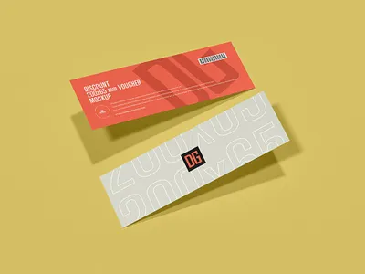 Free Gift Voucher Mockup gift voucher mockup