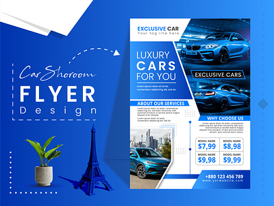 Car showroom flyer design for your car business. branding business flyer car flyer car showroom flyer creative flyer custom flyer design flyer design flyer template graphic design showroom flyer social media flyer social media poster