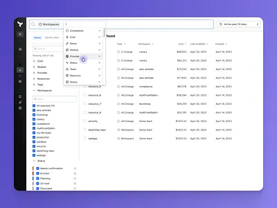 Custom queries cloud dashboard data enterprise infrastructure query sql ui ux visualization