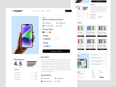 Remobile Product Page Redesign 3d animation app design branding bulb dashboard design graphic design homepage icon illustration landing page logo motion graphics product page sajon ui ux vector web design
