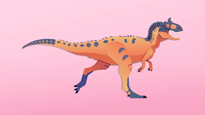 Dinosaur design process dino dinosaur illustration vector