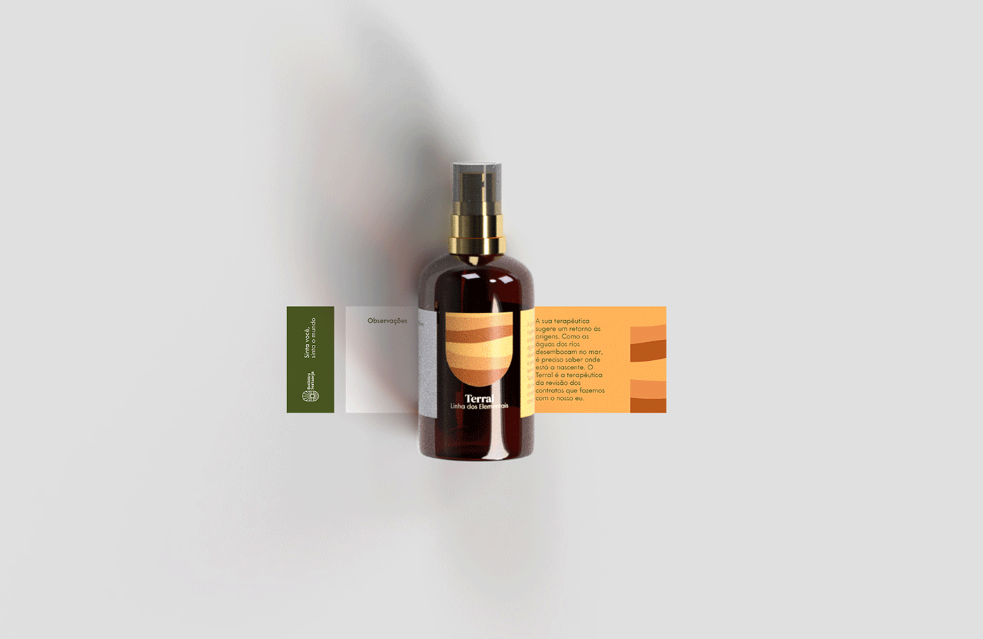 Botânica Sertaneja Labels embalagem graphic design packaging