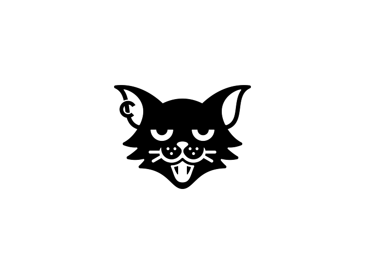 Funny Cool Cat Logo by Aira | Logo Designer on Dribbble