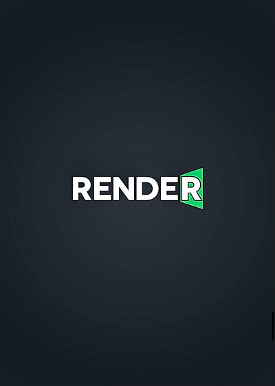 RENDER app branding logo uiux