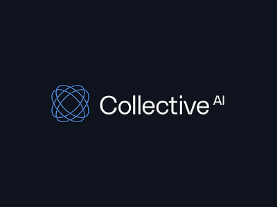 Collective AI ai ailogo branding logo logodesign logomark techlogo wordmark