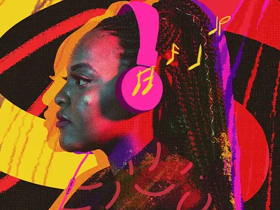 Vozes Negras - Playlist cover black month brazil cover design design graphic design illustration poster design