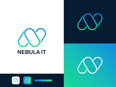 Nebula Logo Design branding design graphic design logo minimal typography vector