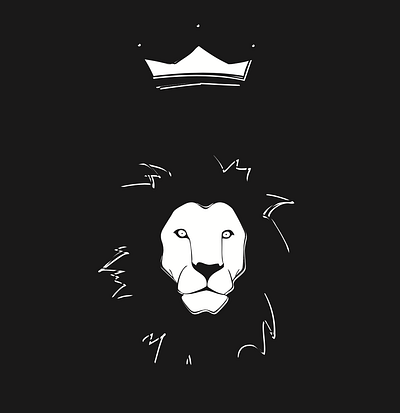 Illustration and Logo Design lion logo