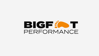 Bigfoot Performance Logo branding identity logo