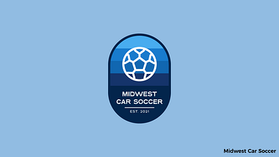 Midwest Car Soccer Logo branding esports identity logo