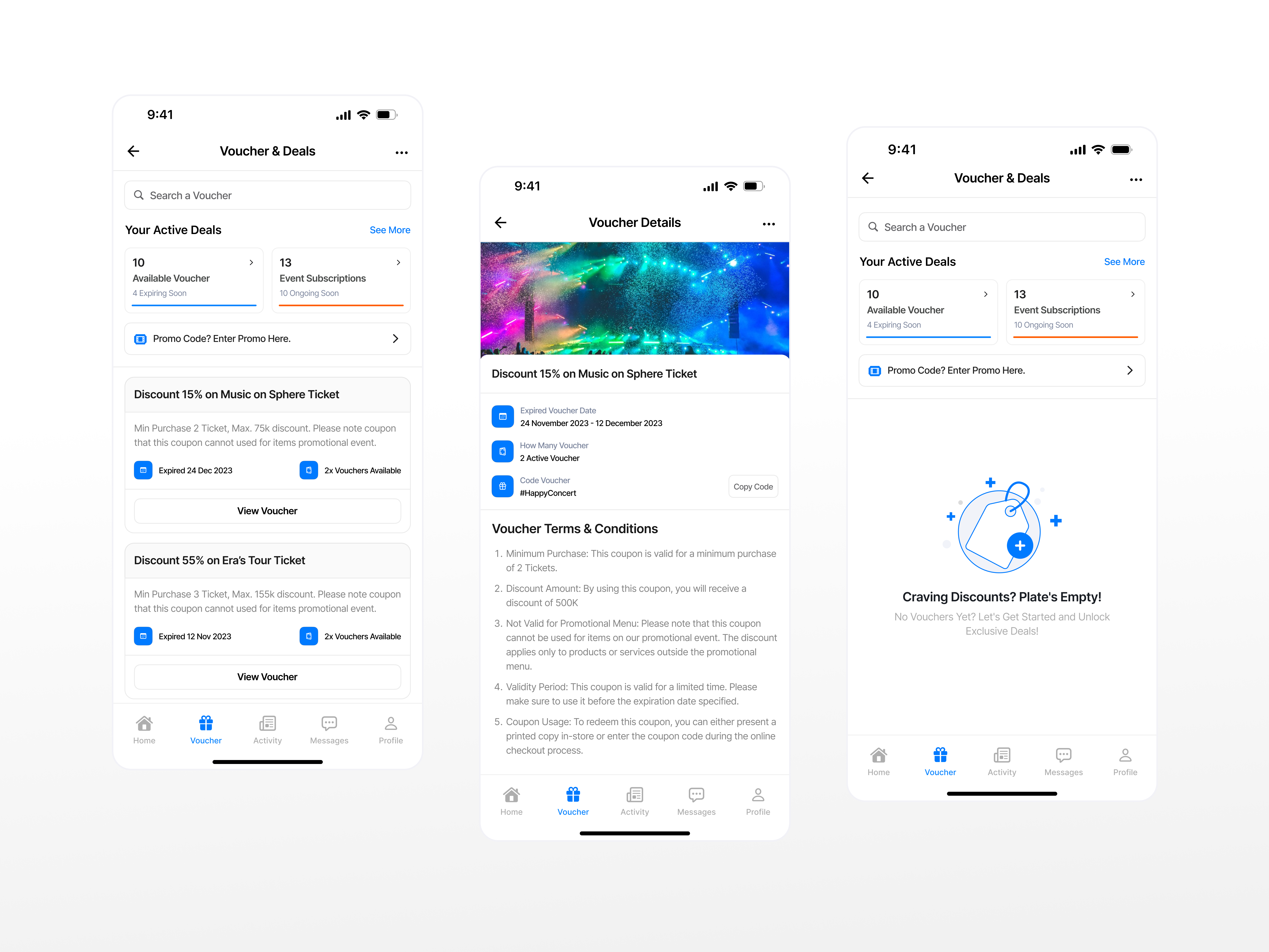 Example of Mobile UI Design For Modern Apps