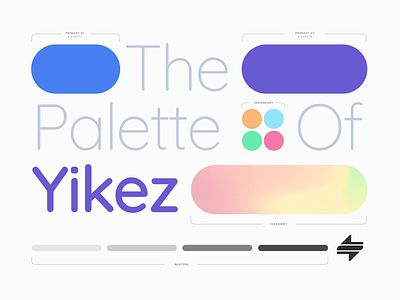 Yikez - Concept & Color Scheme app app development art direction color palette design design app ui ux uxui