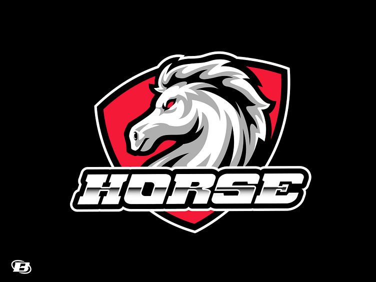 Horse Mascot Logo by Benpen Project on Dribbble