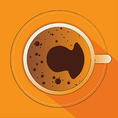 Cup of coffee alphabet animation coffee cup flat gif illustration motion motion graphic soap