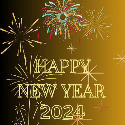 New year animation branding design graphic design happy new year new year new year 2024 new year graphic vector