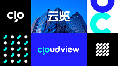 CloudView Rebranding branding corporate branding font logo technology vi