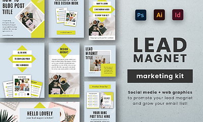 I will design pdf lead magnet for your company brochure catalog design flyer lead magnet pdf designs