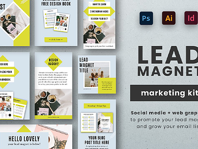 I will design pdf lead magnet for your company brochure catalog design flyer lead magnet pdf designs