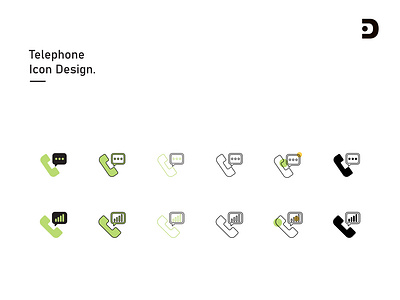 Telephone Icon adobe illustration artwork design graphic design icon icons illustration multi set telephone telephone icon