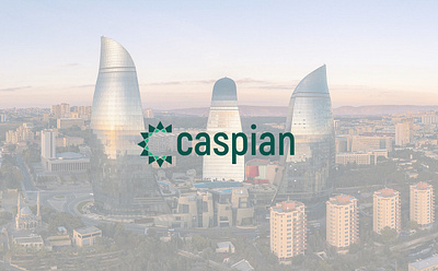 Caspian - Logo & Brand book 3d brand book branding catalog city company designer graphic design logo logo design motion graphics oil sea services towers ui ux