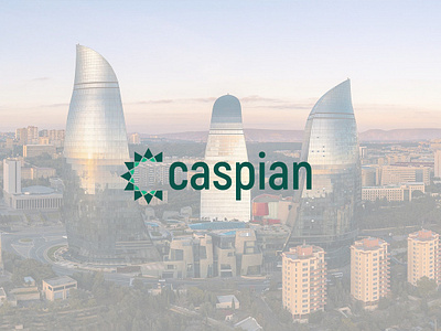 Caspian - Logo & Brand book 3d brand book branding catalog city company designer graphic design logo logo design motion graphics oil sea services towers ui ux