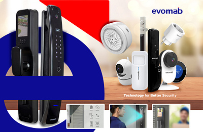 Calender Cover Evomab Brand brand cctv corporate graphic design handle key project security system