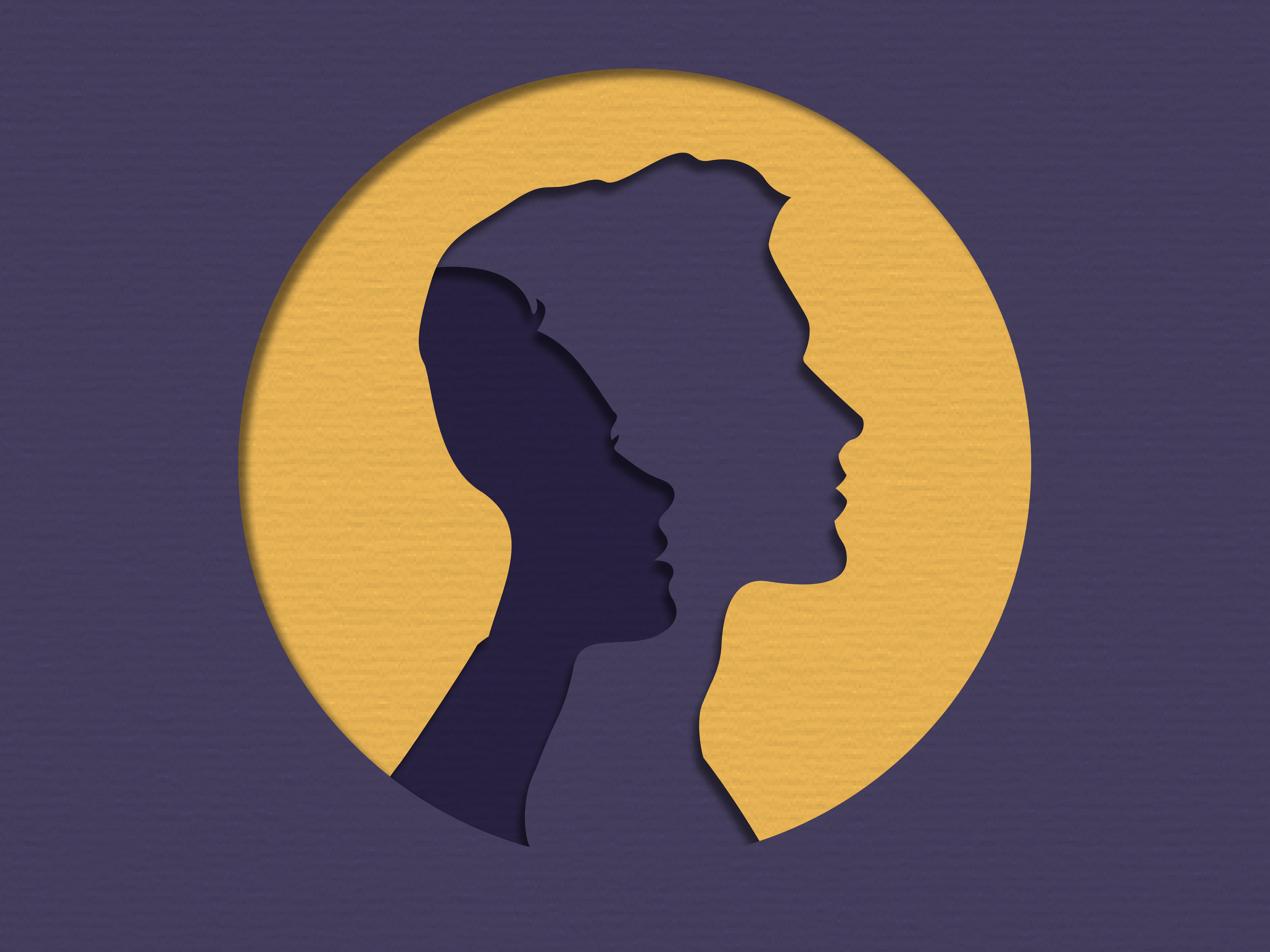 Michel(le) Poster color design edmonton illustration lgbtq paper cutout poster