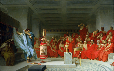 Stoli before the Areopagus advertising artwork c4d graphic design manipulation stoli vodka
