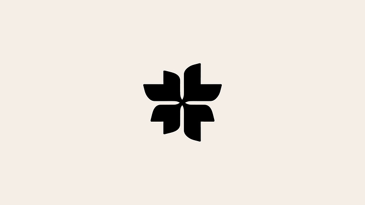 Flower logo by Malina Cosmica on Dribbble