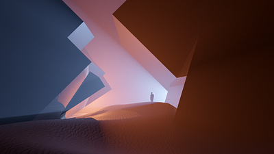 Blender Dunes 3d blender desert dunes sci fi