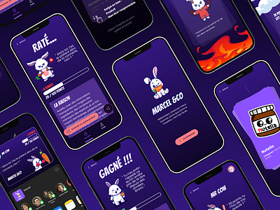 Marcel &Co app design dev graphic design logo ui ux