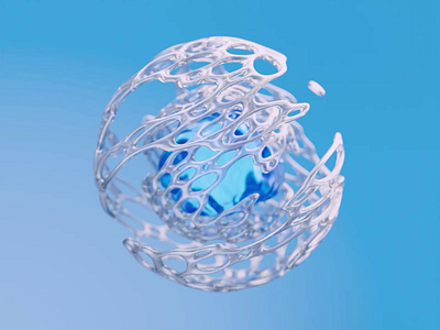 Looped sphere animations (light motive) 3d abstract animation graphic design looped animation motion graphics