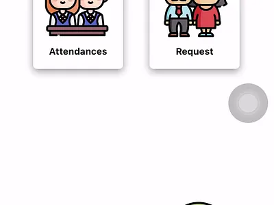 School Management System app branding design ui ux