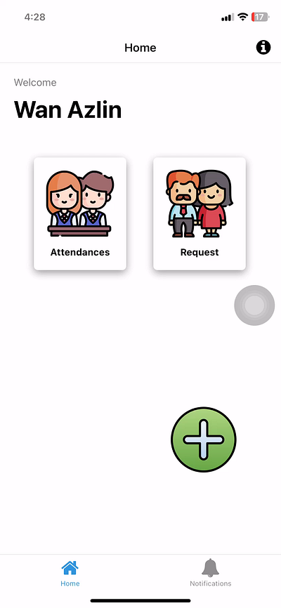 School Management System app branding design ui ux