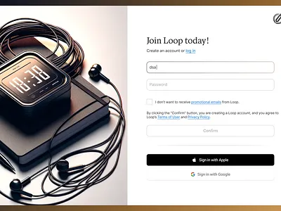 Sign Up - Daily UI 001 ai design ui ux