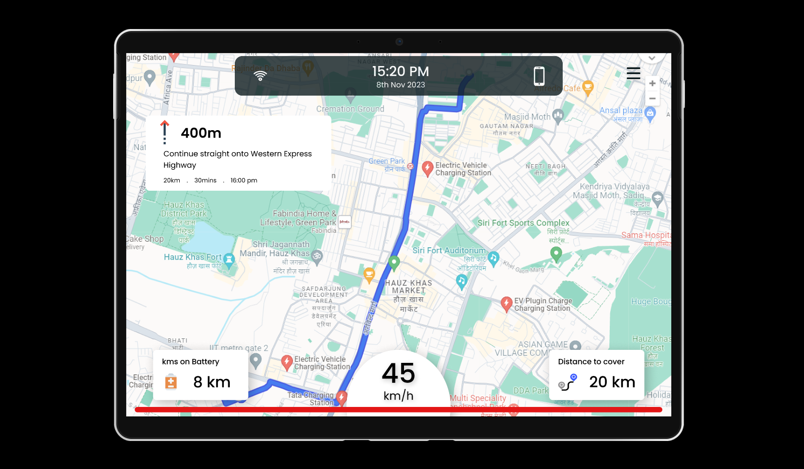 Electronic Vehicle Display motion graphics product design ui uiux ux ux research