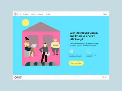 Triadic Colour Scheme Concept landing page triadic colour scheme concept ui ui design ux design webdesign