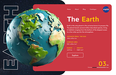 Discover the Beauty and Importance of Our Home - The Earth. 3d animation branding design graphic design illustration logo motion graphics typography ui ux vector