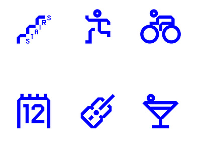 Icon Set for Creative Loafing brand identity branding design system graphic design iconography icons identity design identity designer ui