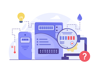 Measuring devices adobe illustration design graphic design illustration measuring devices services vector