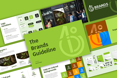 Brand Identity - Creative Presentation branding branding guidelanes design graphic design keynote pitch powerpoint visual identity