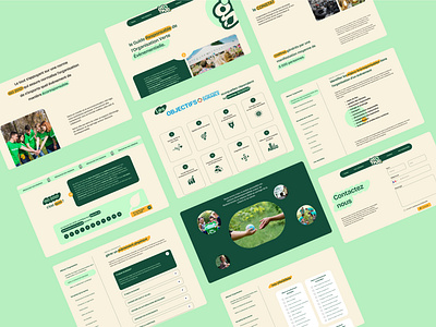 Le GROVE - Global view eco responsabilité ecologie ecology ecvlille environnement graphic design green hackathon planet reboot savetheplanet typography ui ux visual design webdesign website